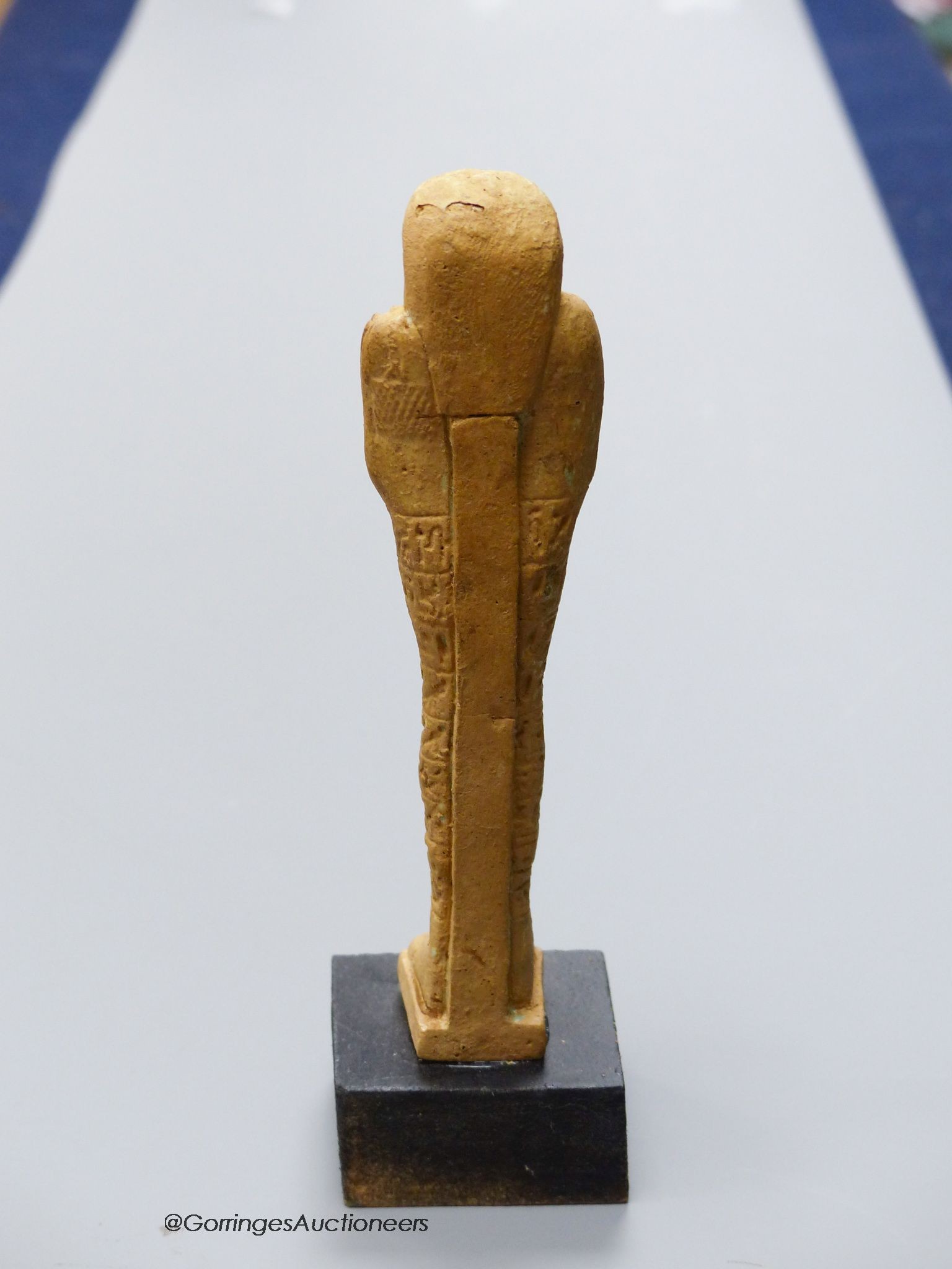 An Egyptian style ushabti, height 18cm